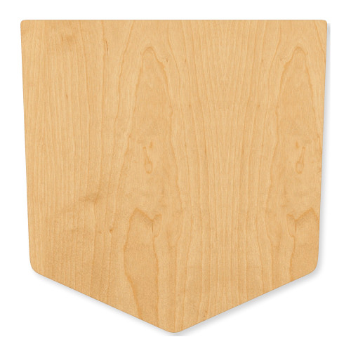 Unfinished Pocket Wood Cutout - Unfinished Baltic Birch Craft Shape