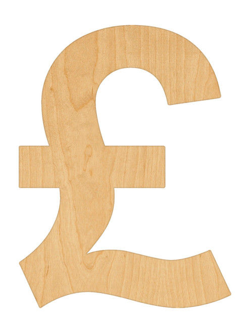 Unfinished Pound Sign Wood Cutout for Door Hangers, Seasonal Decor and Paint Parties, Baltic Birch Craft Blank
