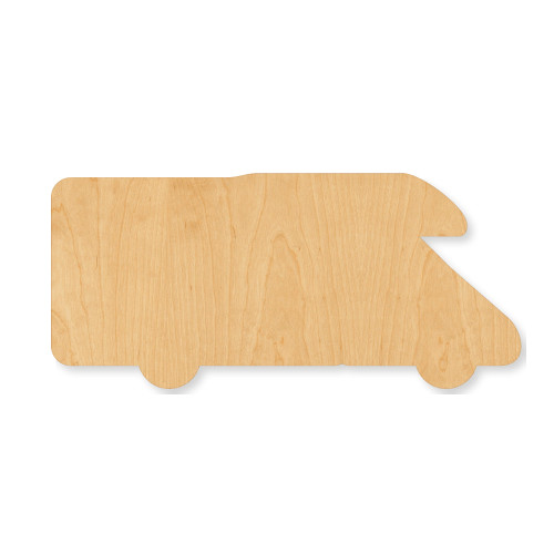 Unfinished Rv Wood Cutout - Unfinished Baltic Birch Craft Shape