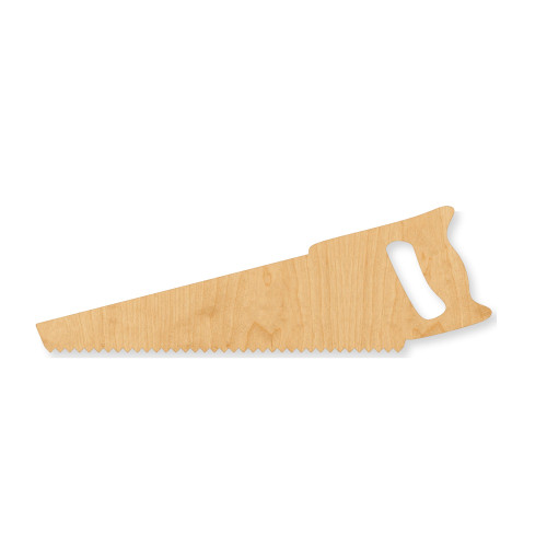 Unfinished Saw Wood Cutout - Unfinished Baltic Birch Craft Shape