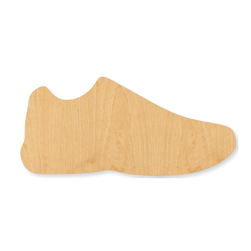 Unfinished Shoe Wood Cutout - Unfinished Baltic Birch Craft Shape