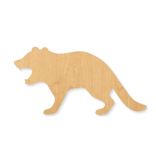 Unfinished Tasmanian Devil Wood Cutout - Unfinished Baltic Birch Craft Shape