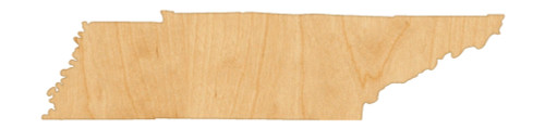 Unfinished Tennessee Wood Cutout for Door Hangers, Seasonal Decor and Paint Parties, Baltic Birch Craft Blank