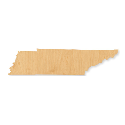Unfinished Tennessee Wood Cutout - Unfinished Baltic Birch Craft Shape