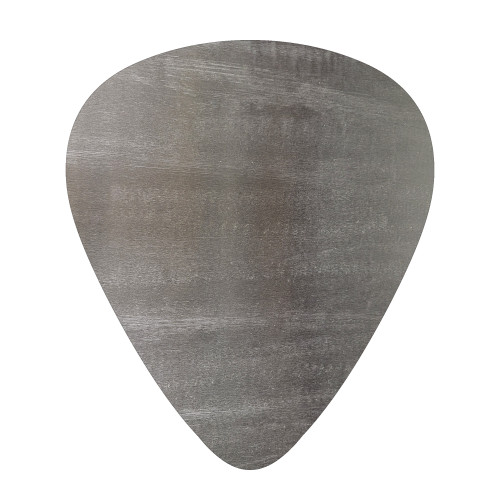 Guitar Pick Steel Cutout Shape, Raw Metal Wall Art and Craft Supply