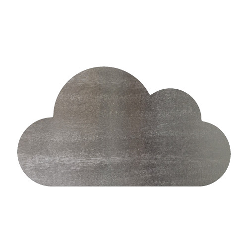 Cloud Steel Cutout Shape - Raw Metal Wall Art and Craft Supply
