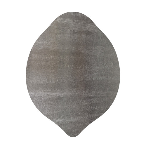 Lemon Steel Cutout Shape, Raw Metal Wall Art and Craft Supply
