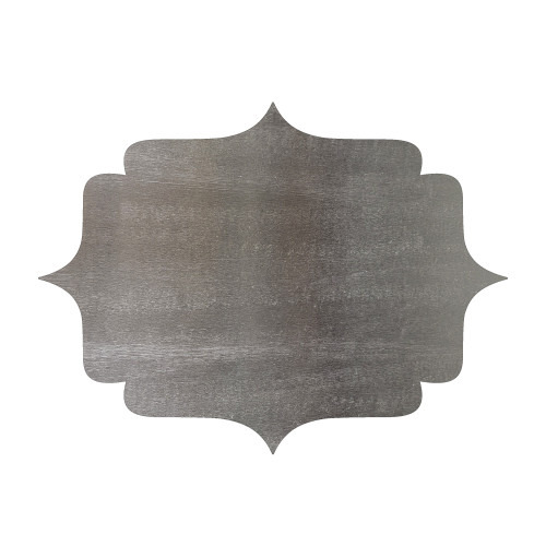 Bracket Frame Steel Cutout Shape, Raw Metal Wall Art and Craft Supply