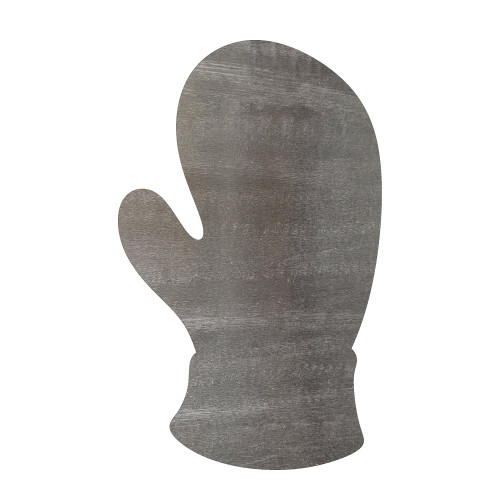 Mitten Steel Cutout Shape, Raw Metal Wall Art and Craft Supply