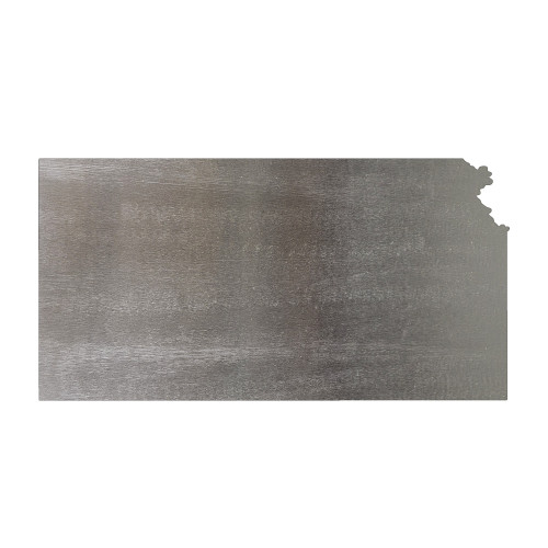 Kansas Steel Cutout Shape, Raw Metal Wall Art and Craft Supply