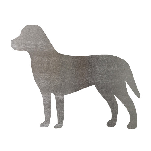 Chesapeak Bay Retriever Steel Cutout Shape, Raw Metal Wall Art and Craft Supply