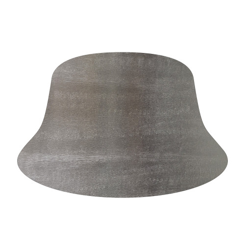 Bucket Hat Steel Cutout Shape, Raw Metal Wall Art and Craft Supply