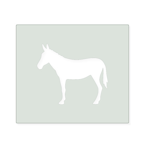Mule Reusable Mylar Stencil, 10 mil Plastic Paint Stencil for Crafts and Decor