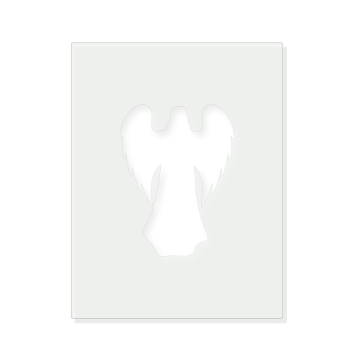 Angel Reusable Mylar Stencil - 10 mil Paint and Craft Stencil