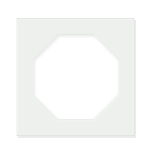 Octagon Reusable Mylar Stencil - 10 mil Paint and Craft Stencil