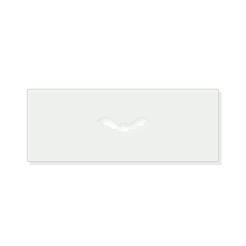 Bat 2 Reusable Mylar Stencil - 10 mil Paint and Craft Stencil