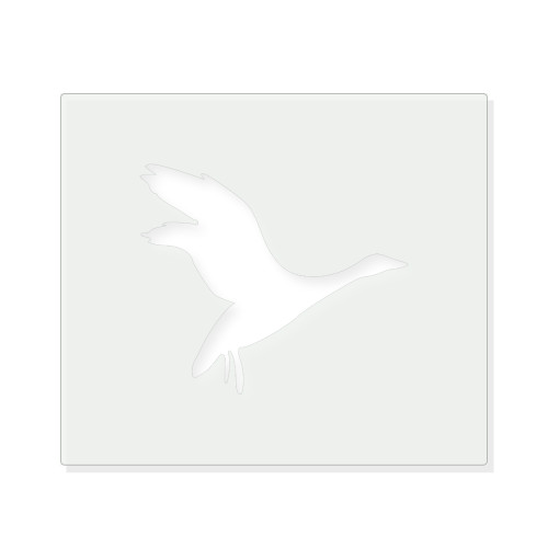Duck 5 Reusable Mylar Stencil - 10 mil Paint and Craft Stencil