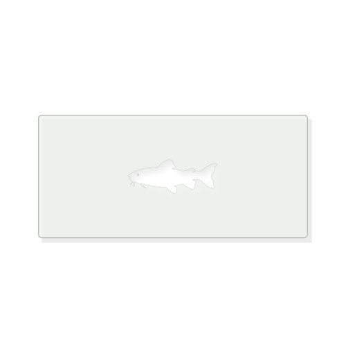 Catfish Reusable Mylar Stencil - 10 mil Paint and Craft Stencil
