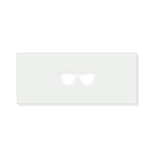 Sun Glasses Reusable Mylar Stencil - 10 mil Paint and Craft Stencil
