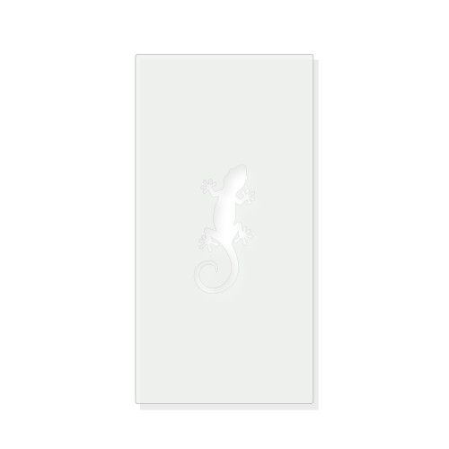 Gecko Reusable Mylar Stencil - 10 mil Paint and Craft Stencil