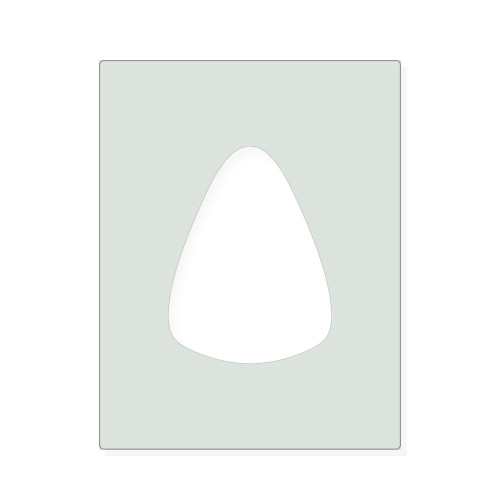 Candy Corn Reusable Mylar Stencil, 10 mil Plastic Paint Stencil for Crafts and Decor