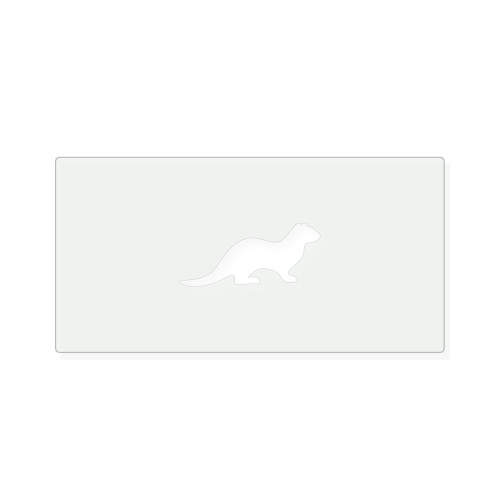 Otter Reusable Mylar Stencil, 10 mil Plastic Paint Stencil for Crafts and Decor