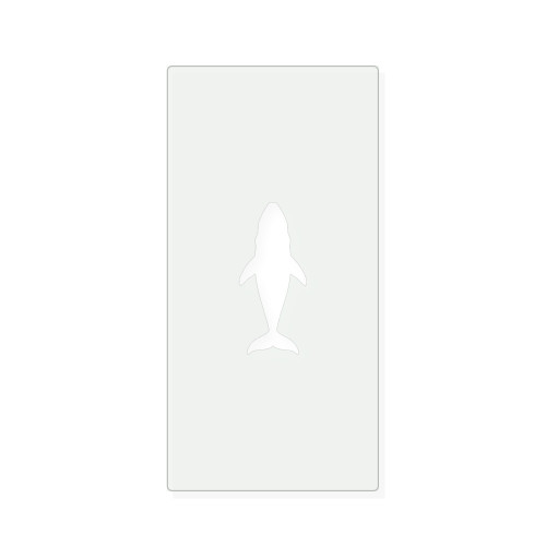 Humpback Whale Reusable Mylar Stencil, 10 mil Plastic Paint Stencil for Crafts and Decor