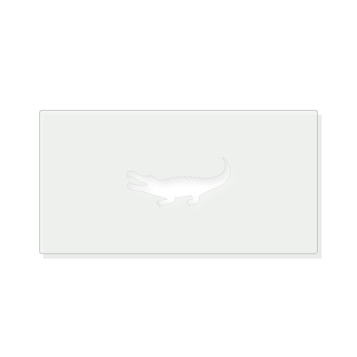 Alligator Reusable Mylar Stencil - 10 mil Paint and Craft Stencil