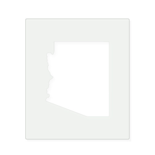 Arizona Reusable Mylar Stencil, 10 mil Plastic Paint Stencil for Crafts and Decor