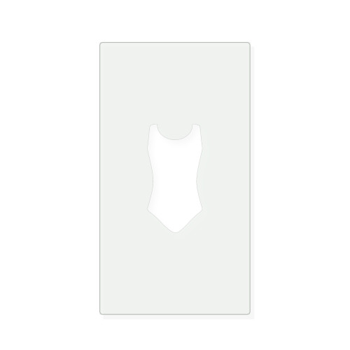 Leotard Reusable Mylar Stencil, 10 mil Plastic Paint Stencil for Crafts and Decor