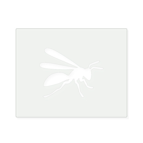 Hornet Reusable Mylar Stencil, 10 mil Plastic Paint Stencil for Crafts and Decor