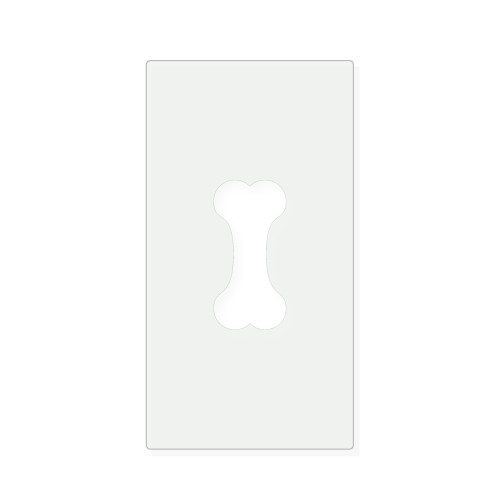 Dog Bone 3 Reusable Mylar Stencil, 10 mil Plastic Paint Stencil for Crafts and Decor