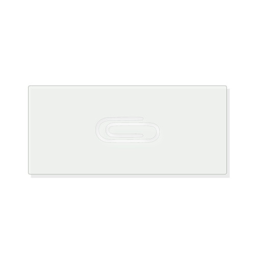 Paper Clip Reusable Mylar Stencil - 10 mil Paint and Craft Stencil
