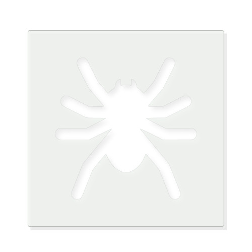 Spider 2 Reusable Mylar Stencil - 10 mil Paint and Craft Stencil