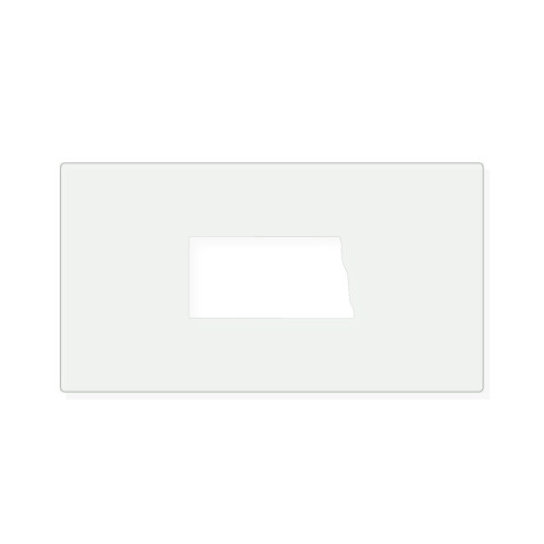 North Dakota Reusable Mylar Stencil, 10 mil Plastic Paint Stencil for Crafts and Decor