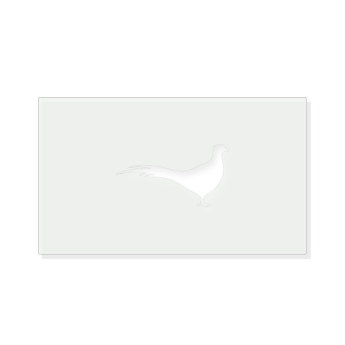 Pheasant Reusable Mylar Stencil - 10 mil Paint and Craft Stencil