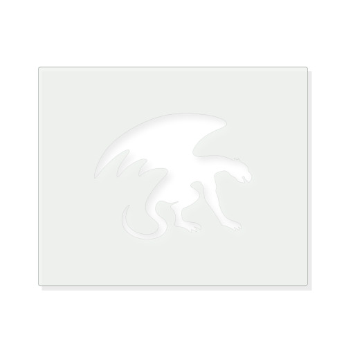 Gargoyle Reusable Mylar Stencil - 10 mil Paint and Craft Stencil