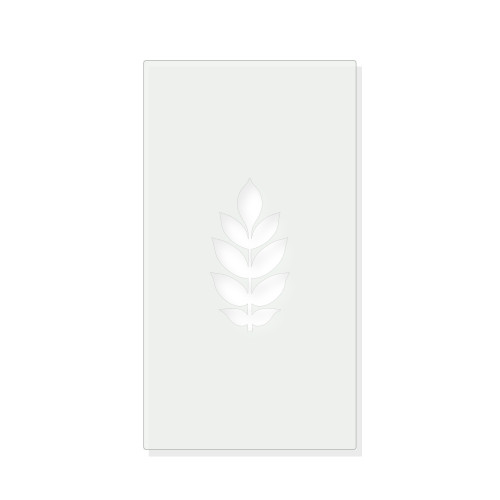 Ash Leaf Reusable Mylar Stencil - 10 mil Paint and Craft Stencil