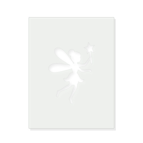 Fairy Reusable Mylar Stencil - 10 mil Paint and Craft Stencil