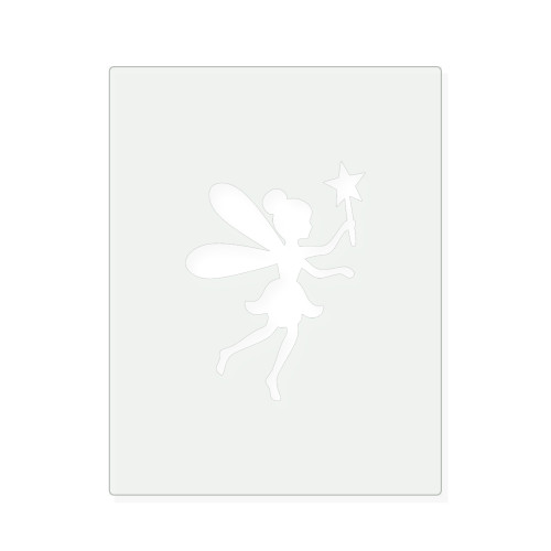 Fairy Reusable Mylar Stencil, 10 mil Plastic Paint Stencil for Crafts and Decor