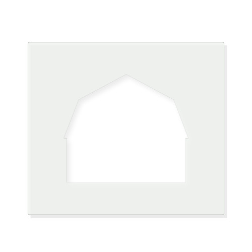Barn Reusable Mylar Stencil - 10 mil Paint and Craft Stencil