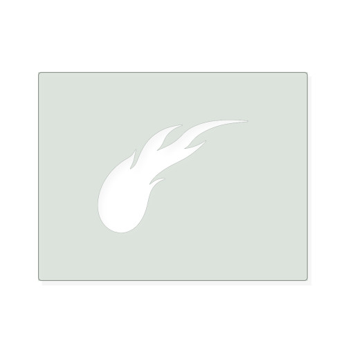 Comet Reusable Mylar Stencil, 10 mil Plastic Paint Stencil for Crafts and Decor