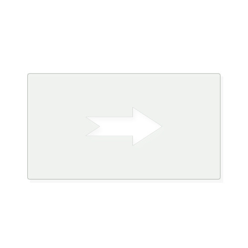Arrow 3 Reusable Mylar Stencil, 10 mil Plastic Paint Stencil for Crafts and Decor