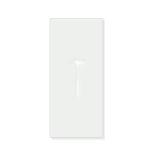Hammer 2 Reusable Mylar Stencil - 10 mil Paint and Craft Stencil