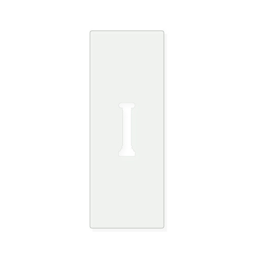 Greek Column Reusable Mylar Stencil, 10 mil Plastic Paint Stencil for Crafts and Decor