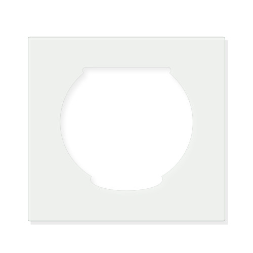 Fish Bowl Reusable Mylar Stencil - 10 mil Paint and Craft Stencil