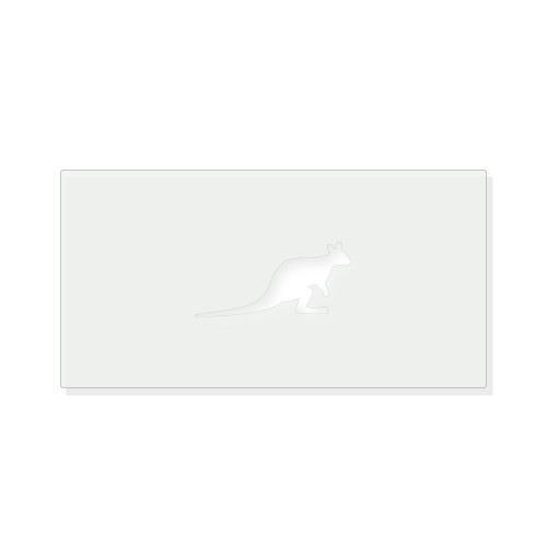 Wallaby Reusable Mylar Stencil - 10 mil Paint and Craft Stencil
