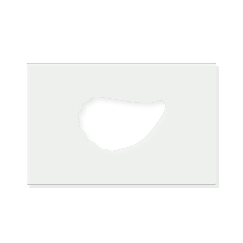 Oyster Reusable Mylar Stencil - 10 mil Paint and Craft Stencil