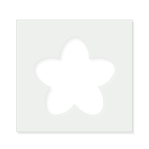 Cherry Blossom Reusable Mylar Stencil - 10 mil Paint and Craft Stencil