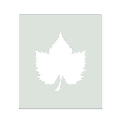 Grape Leaf Reusable Mylar Stencil, 10 mil Plastic Paint Stencil for Crafts and Decor